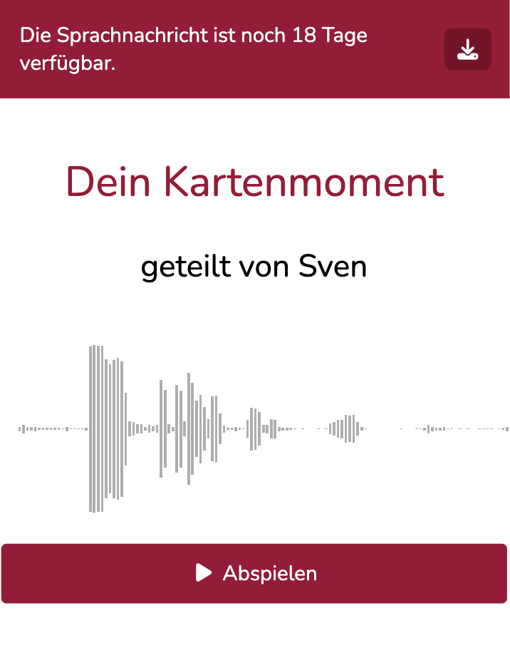 Sprachnachricht-Beispiel